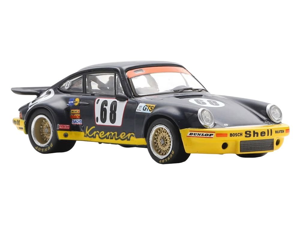 Porsche 911 Carrera RSR #68 Erwin Kremer - Hans Heyer - Paul Keller "Samson Kremer Racing" "24 Hours of Le Mans" (1974) 1/64 Model Car by Spark view 5