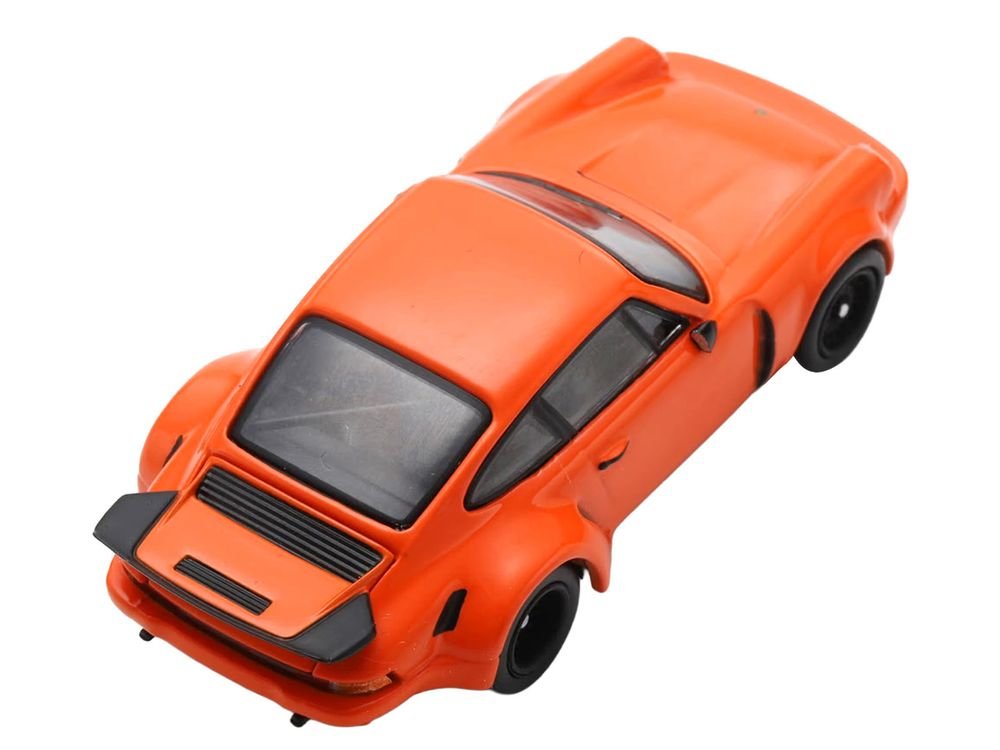 1974 Porsche 911 Carrera RSR 3.0 Orange 1/64 Model Car by Spark view 5