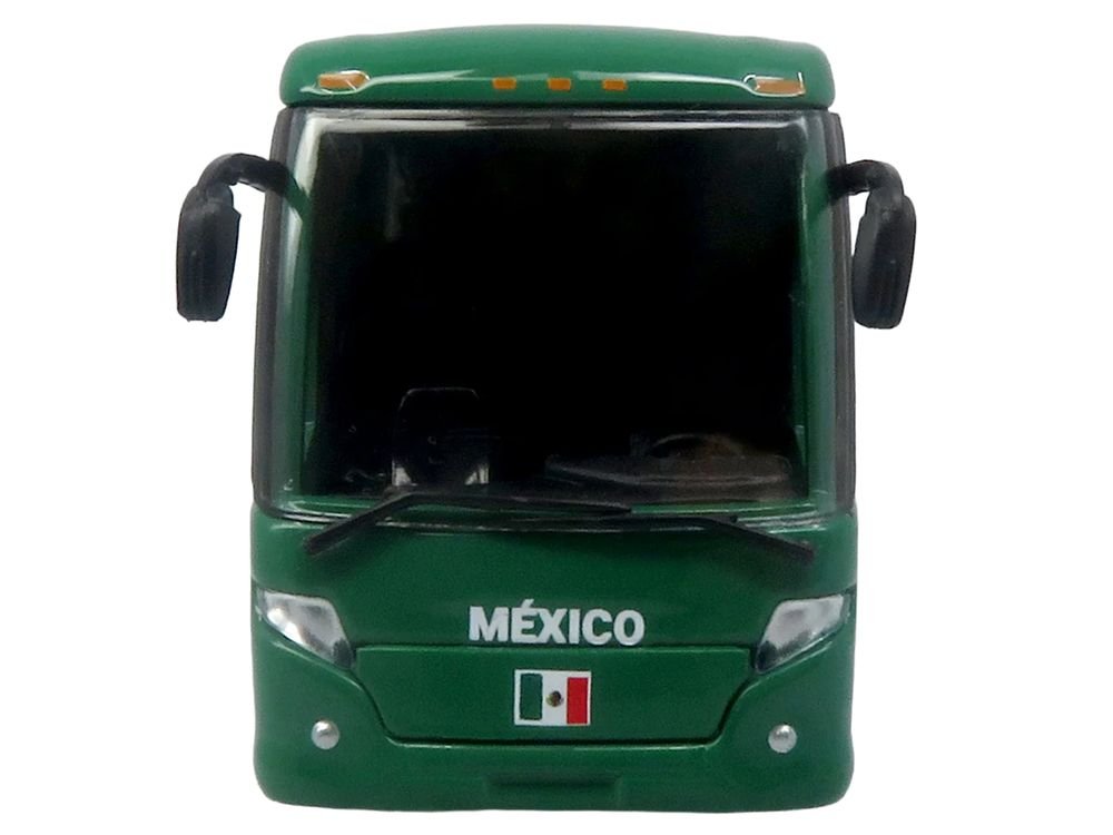 Scania Touring HD Coach Bus "Mexico National Football Team" Green with Graphics "International Federation of the Global Game" Series Limited Edition to 504 pieces Worldwide 1/87 (HO) Diecast Model by Iconic Replicas view 4