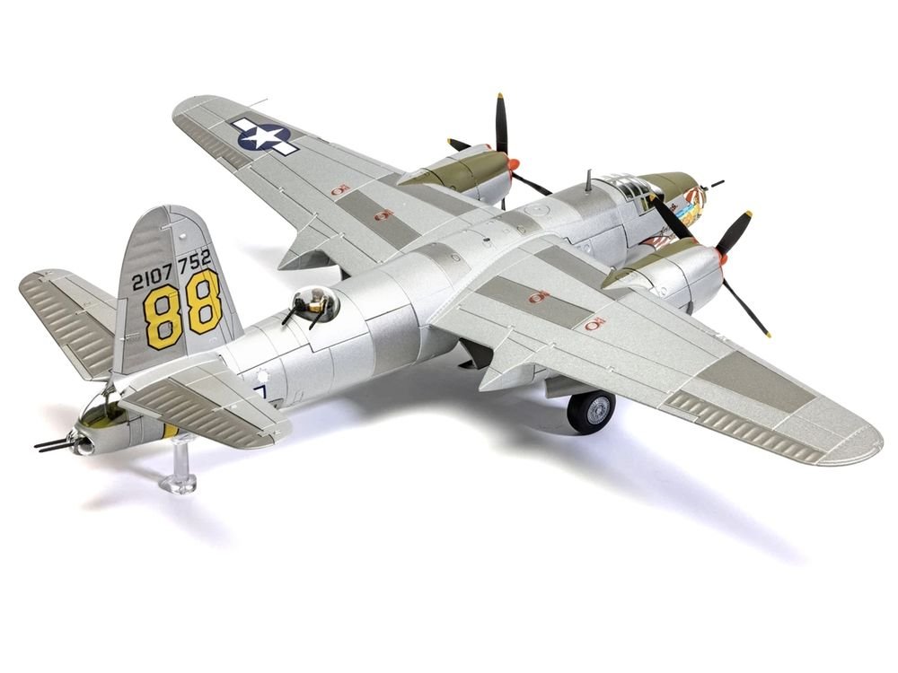 Martin B-26C-45-MO Marauder Aircraft "42-107752 Miss Arkansas 444th BS 320th BG 12th Air Force" (1944) United States Army Air Forces "The Aviation Archive" Series 1/72 Diecast Model by Corgi view 2