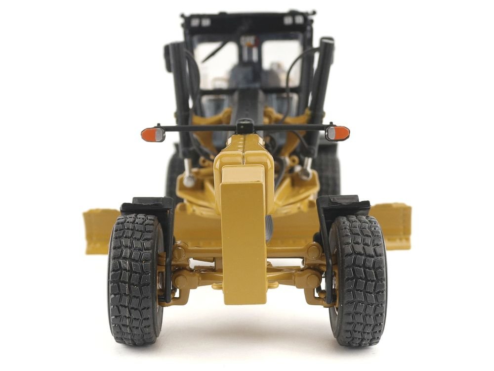 CAT Caterpillar 140 LVR Motor Grader Yellow with Black Top "High Line" Series 1/50 Diecast Model by Diecast Masters view 5