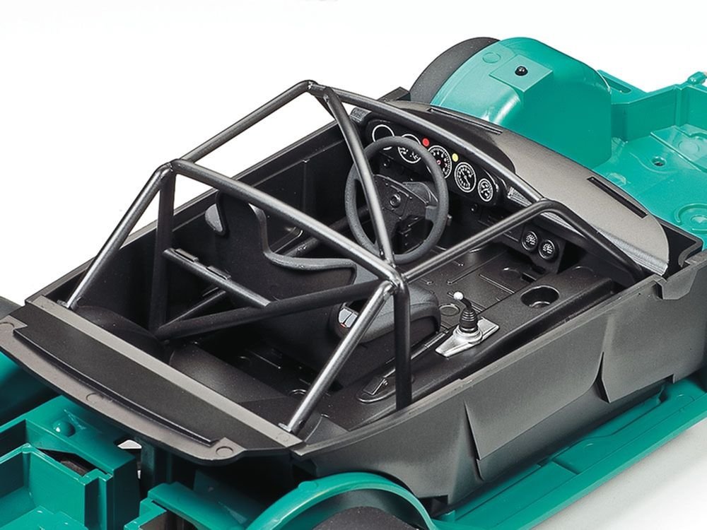 Model Kit Porsche 934 Turbo RSR "Vaillant-Kremer" 1/24 Scale Model by Tamiya view 3