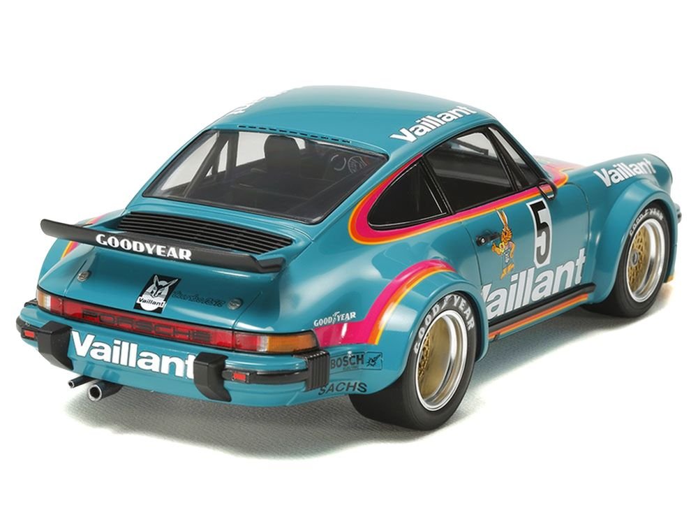 Model Kit Porsche 934 Turbo RSR "Vaillant-Kremer" 1/24 Scale Model by Tamiya view 4