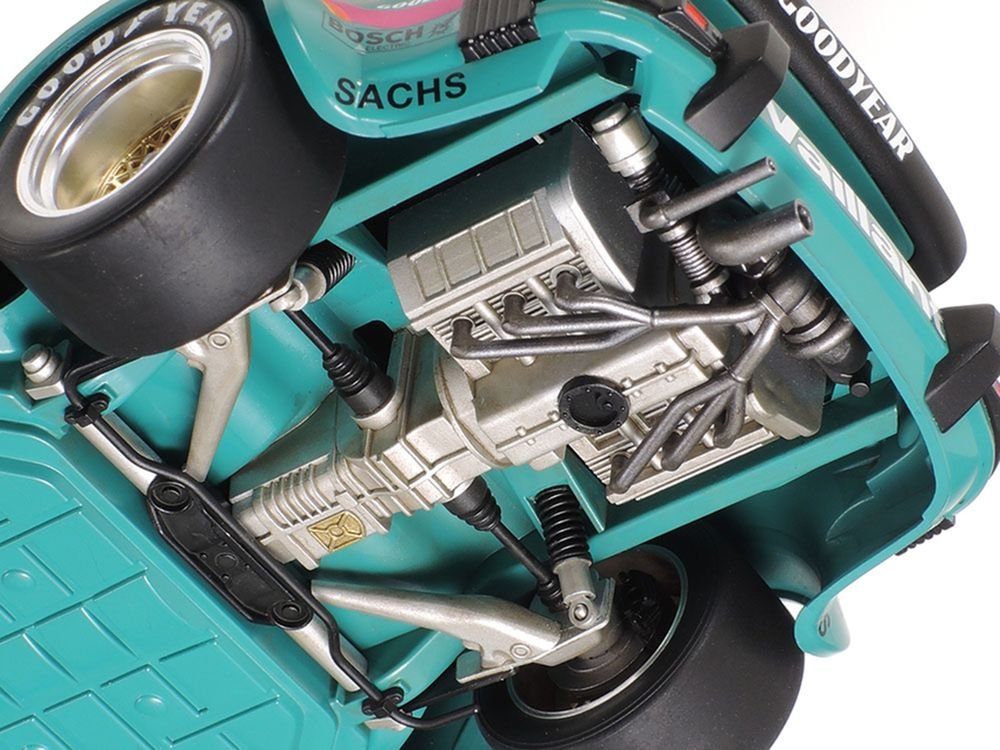 Model Kit Porsche 934 Turbo RSR "Vaillant-Kremer" 1/24 Scale Model by Tamiya view 5