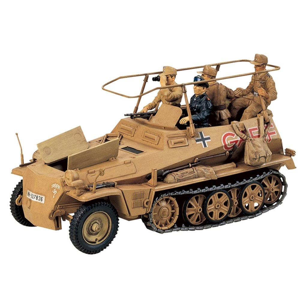 Model Kit German Sd.kfz. 250/3 Greif Half-Tracked Armored Vehicle 1/35 Scale Model by Tamiya view 2