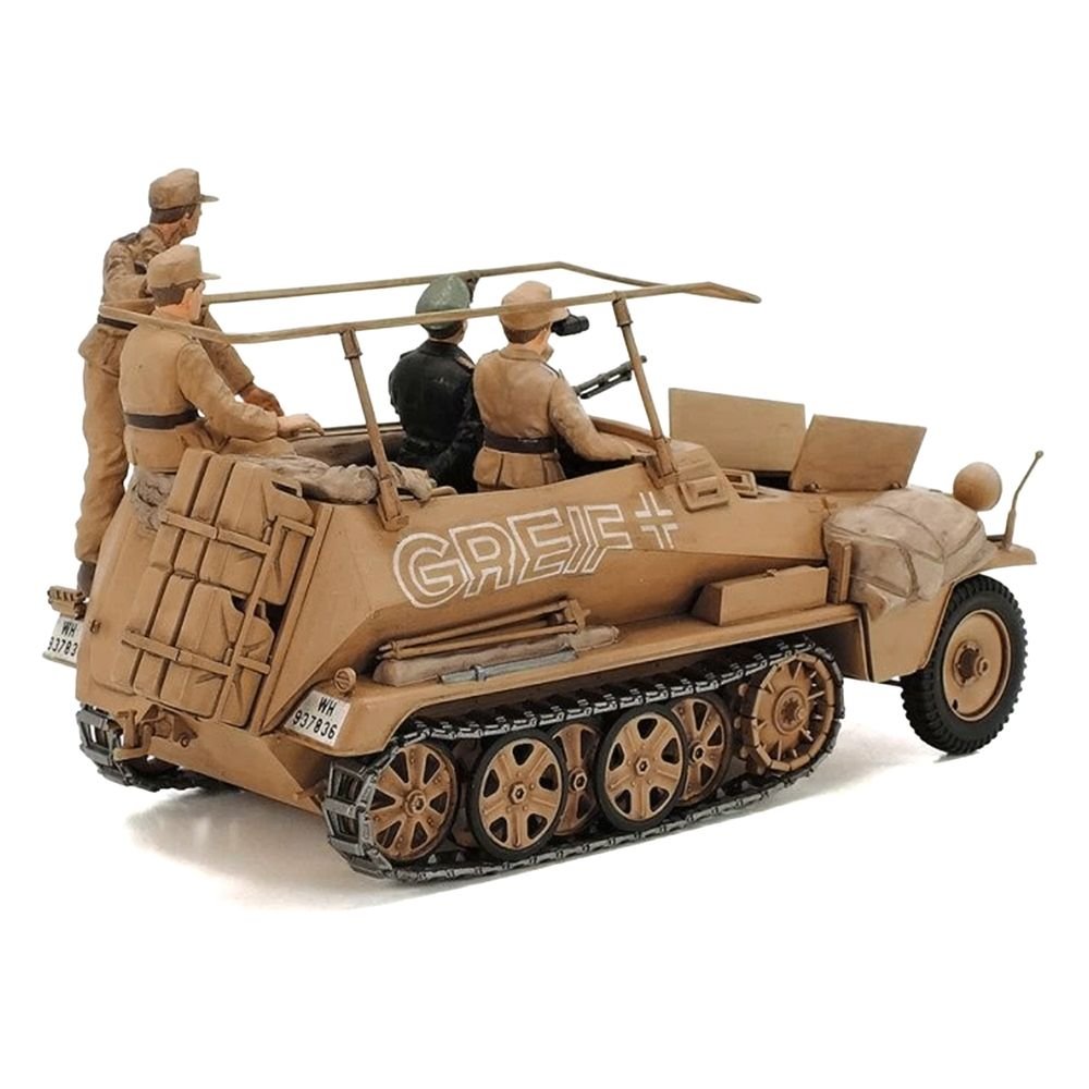 Model Kit German Sd.kfz. 250/3 Greif Half-Tracked Armored Vehicle 1/35 Scale Model by Tamiya view 3