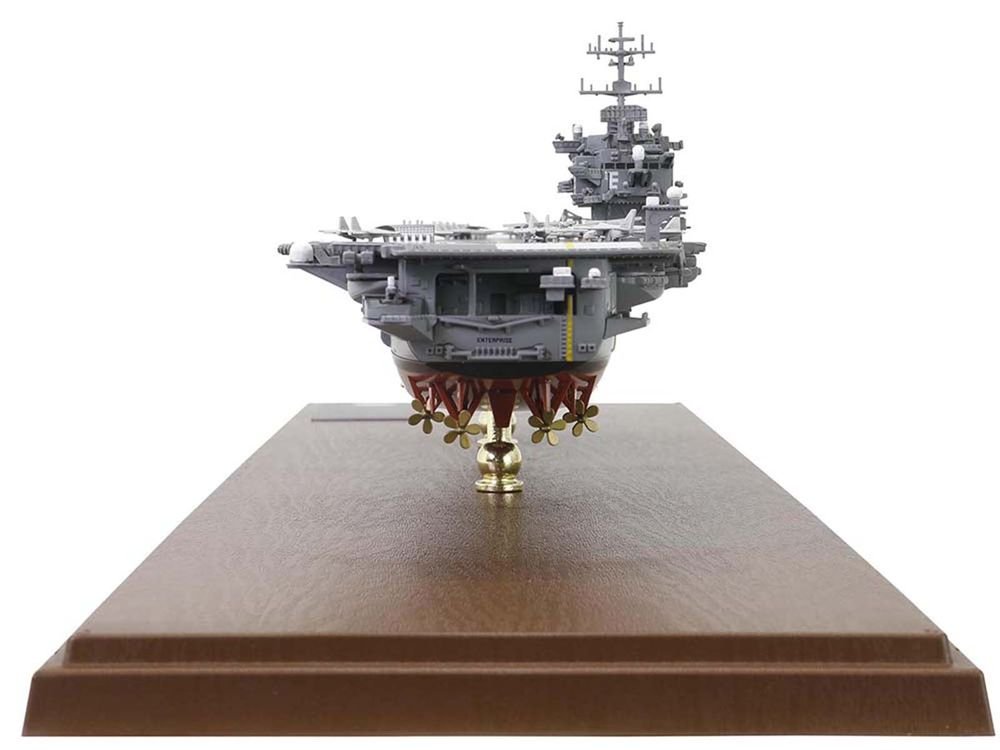 USS Enterprise (CVN-65) Enterprise-Class Aircraft Carrier United States Navy "Full Hull Edition" Series 1/700 Diecast Model by Forces of Valor view 3