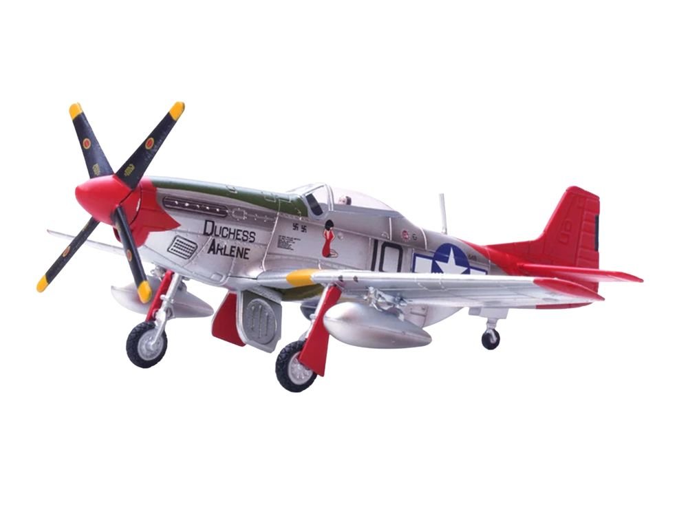 North American P-51D Mustang Aircraft "Duchess Arlene Robert Williams 100th Fighter Squadron 332nd Fighter Group Tuskegee Airmen Fifteenth Air Force Italy" (1944) United States Army Air Forces 1/72 Diecast Model Airplane by Legion view 3