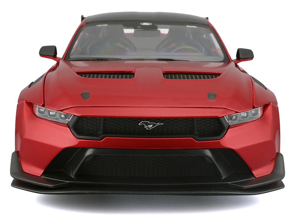 2025 Ford Mustang GTD Red Metallic with Black Top "Special Edition" Series 1/18 Diecast Model Car by Maisto view 4