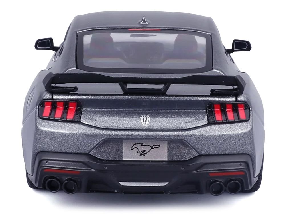 2024 Ford Mustang Dark Horse Dark Gray Metallic "Special Edition" Series 1/24 Diecast Model Car by Maisto view 5