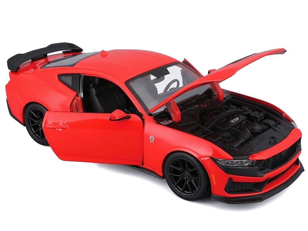 2024 Ford Mustang Dark Horse Red "Special Edition" Series 1/24 Diecast Model Car by Maisto view 2