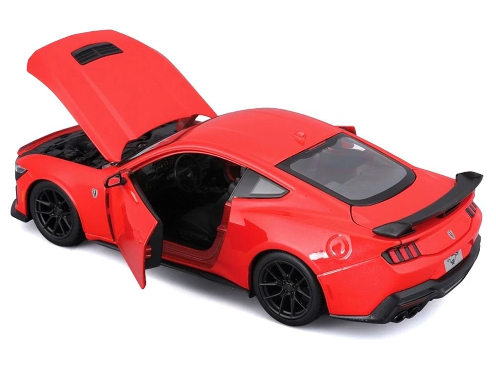 2024 Ford Mustang Dark Horse Red "Special Edition" Series 1/24 Diecast Model Car by Maisto view 3