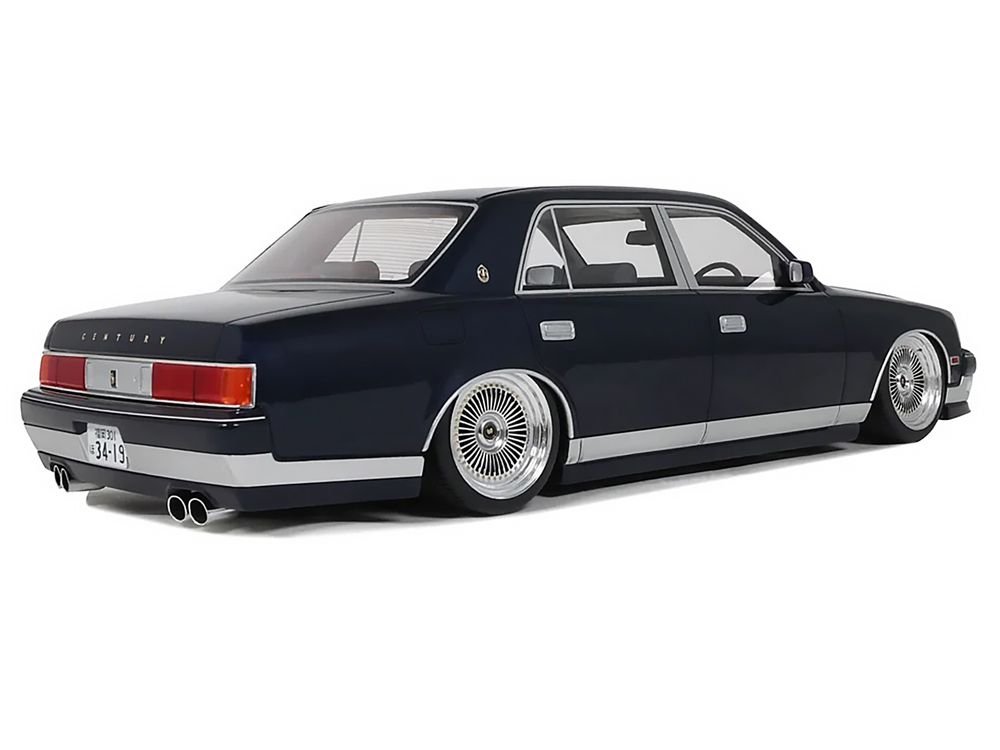 2008 Toyota Century V12 Stance RHD (Right Hand Drive) Blue Mica Limited Edition to 999 pieces Worldwide 1/18 Model Car by Otto Mobile view 5