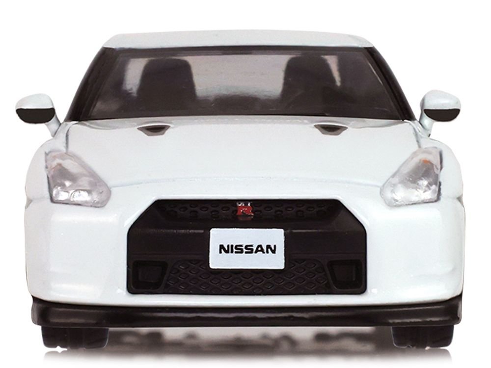 2007 Nissan GT-R (R35) Pearl White with Gold Wheels "Tokyo Torque" Series 10 1/64 Diecast Model Car by Greenlight view 4