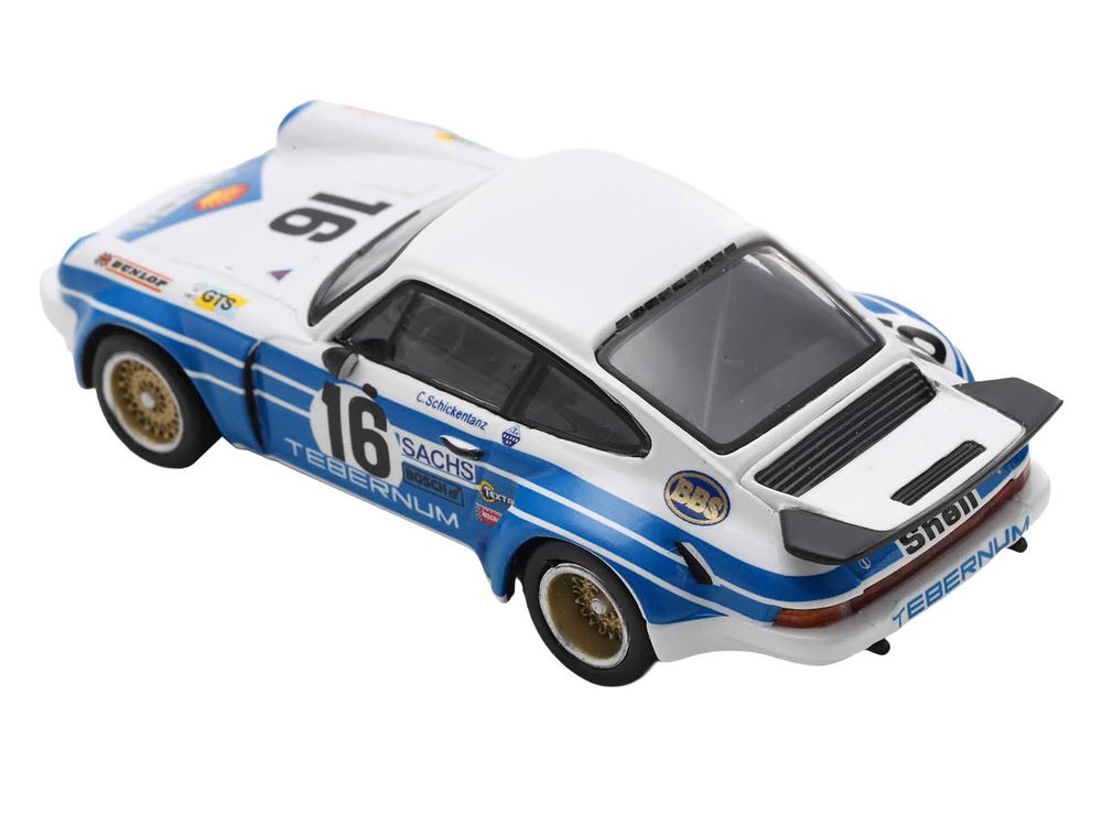 Porsche 911 Carrera RSR 3.0 #16 Clemens Schickentanz - Hartwig Bertrams "Joest Racing - Tebernum Racing" "24 Hours of Le Mans" (1975) 1/64 Model Car by Spark view 5