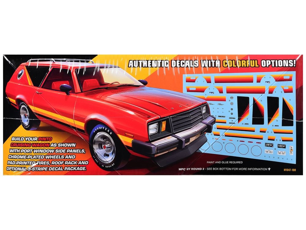 Skill 2 Model Kit Ford Pinto Cruising Wagon 1/25 Plastic Model by MPC view 3