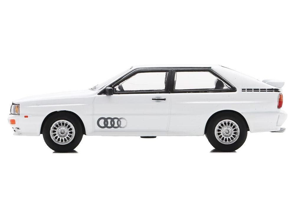 Audi Quattro White 1/64 Diecast Model Car by Schuco view 2
