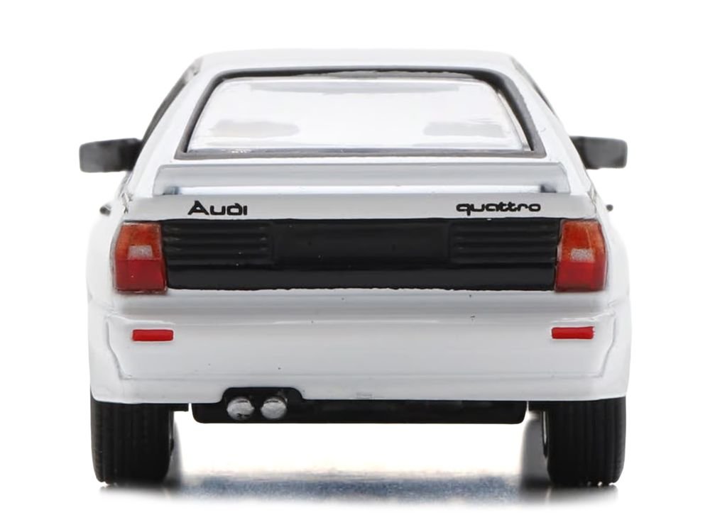 Audi Quattro White 1/64 Diecast Model Car by Schuco view 4