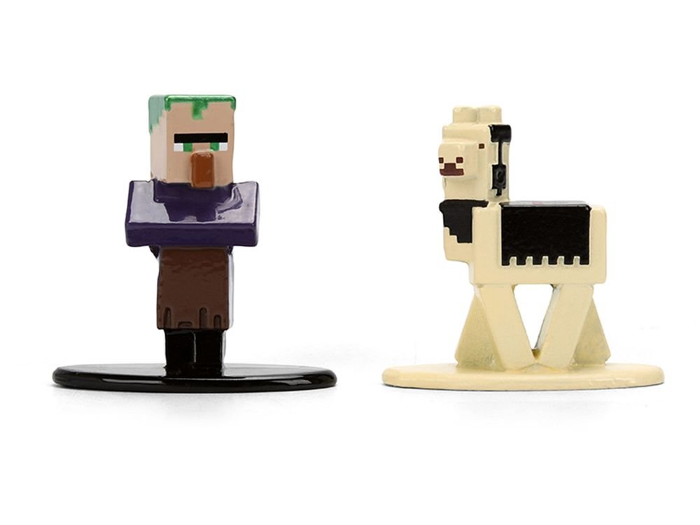 Set of 12 Diecast Figures "Minecraft" Video Game Wave 2 "Nano Metalfigs" Series Diecast models by Jada view 4