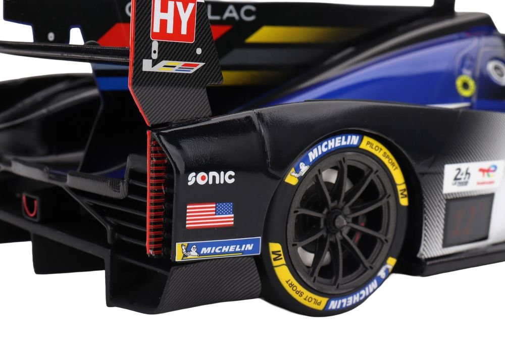 Cadillac V-Series.R #101 Filipe Albuquerque - Jordan Taylor - Ricky Taylor "Cadillac Wayne Taylor Racing" FIA WEC "24 Hours of Le Mans" (2025) 1/18 Model Car by Top Speed view 4