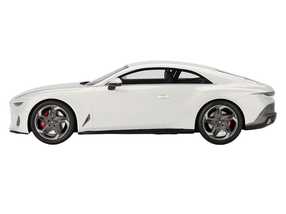 Bentley Batur Bonneville Pearl White Metallic 1/18 Model Car by Top Speed view 3
