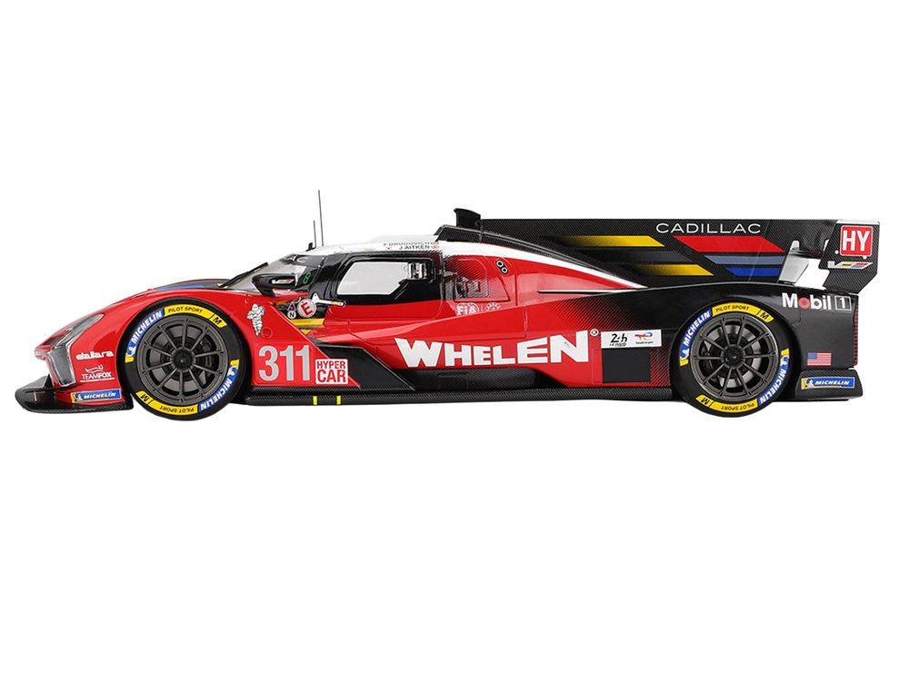 Cadillac V-Series.R #311 Jack Aitken - Felipe Drugovich - Frederik Vesti "Cadillac Whelen" FIA WEC "24 Hours of Le Mans" (2025) 1/18 Model Car by Top Speed view 3
