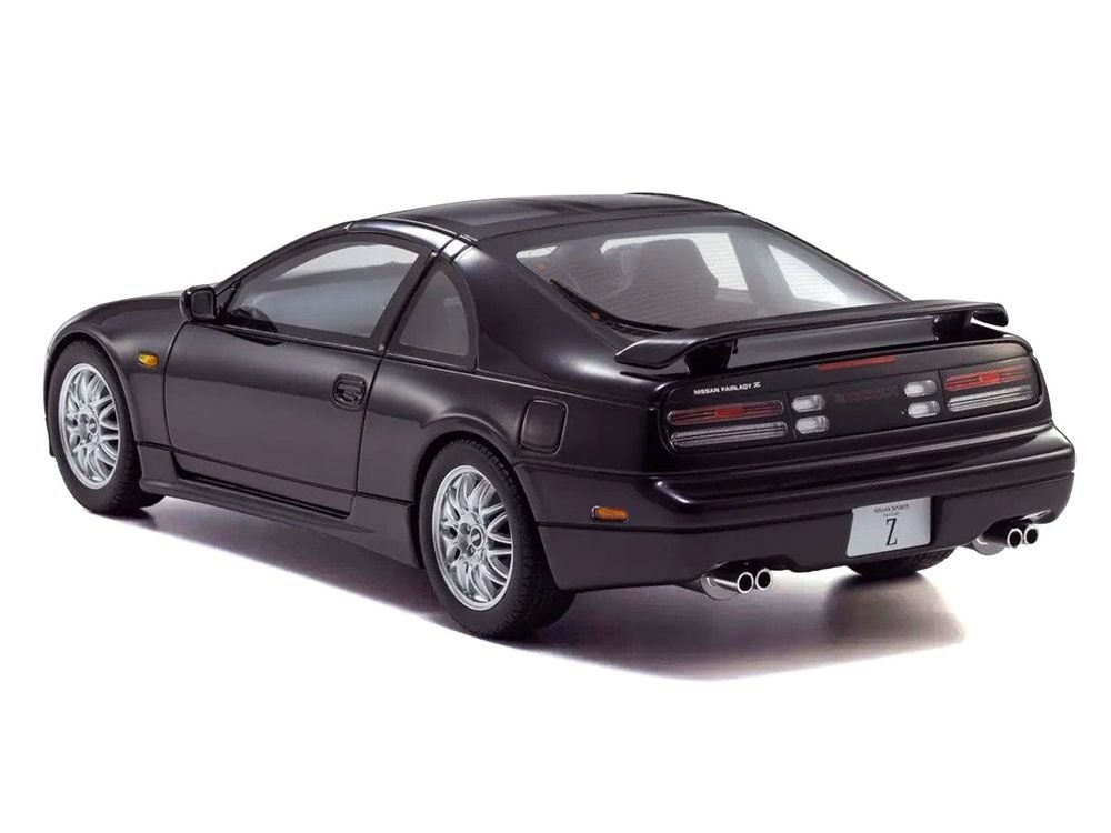 Nissan Fairlady Z (Z32) Version R 2by2 RHD (Right Hand Drive) Purple Metallic 1/18 Model Car by Kyosho view 4