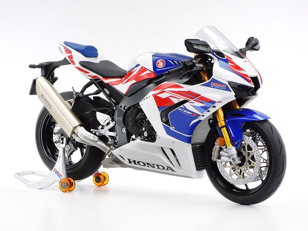 Model Kit Honda CBR1000RR-R Fireblade SP "30th Anniversary" Motorcycle 1/12 Scale Model by Tamiya view 2