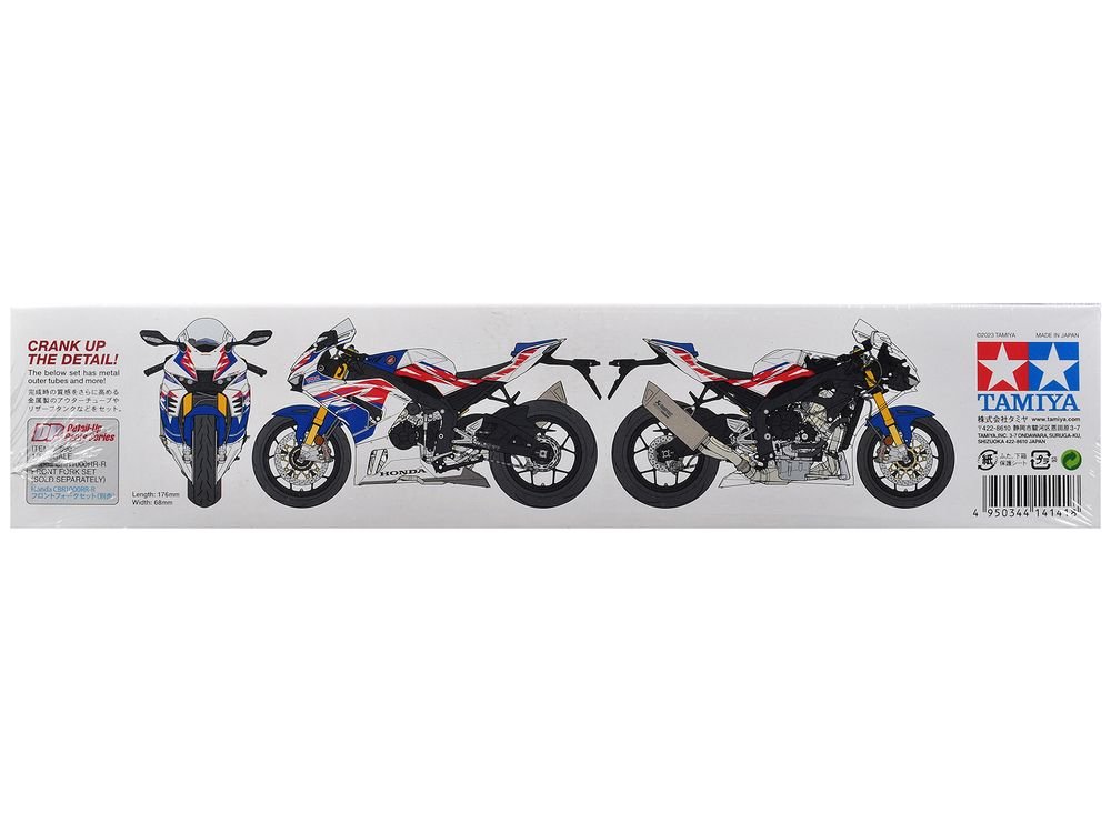 Model Kit Honda CBR1000RR-R Fireblade SP "30th Anniversary" Motorcycle 1/12 Scale Model by Tamiya view 5