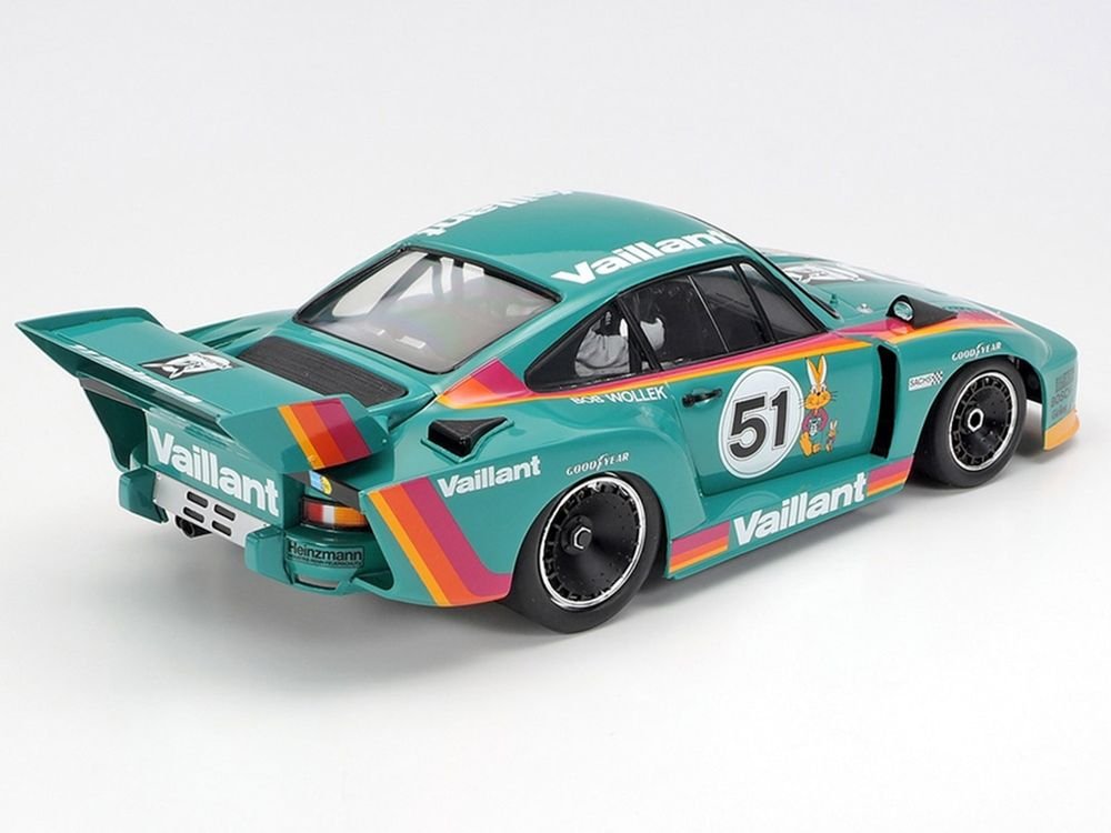 Model Kit Porsche 935 "Vaillant-Kremer" 1/24 Scale Model by Tamiya view 3