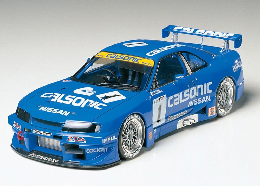 Model Kit Nissan Skyline GT-R "Calsonic" 1/24 Scale Model by Tamiya view 2
