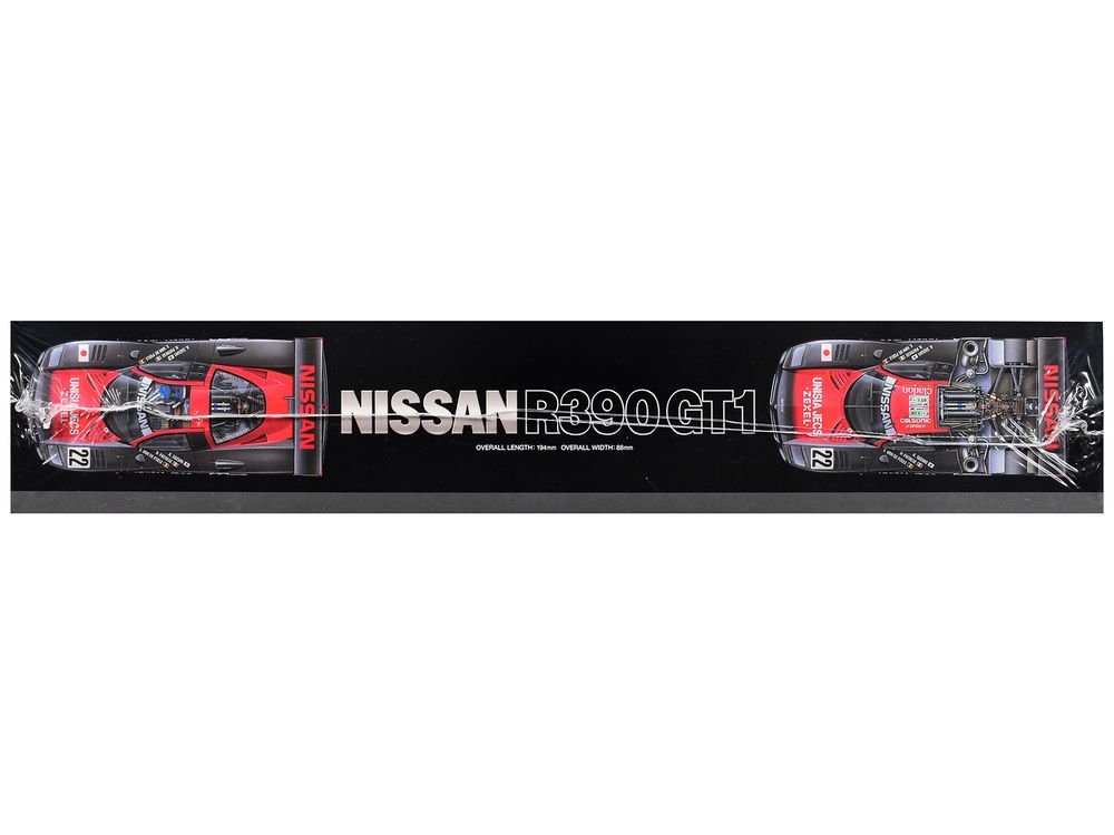 Model Kit Nissan R390 GT1 "24 Hours of Le Mans" (1997) 1/24 Scale Model by Tamiya view 4