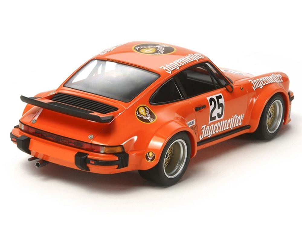 Model Kit Porsche Turbo RSR Type 934 "Jagermeister" 1/24 Scale Model by Tamiya view 4