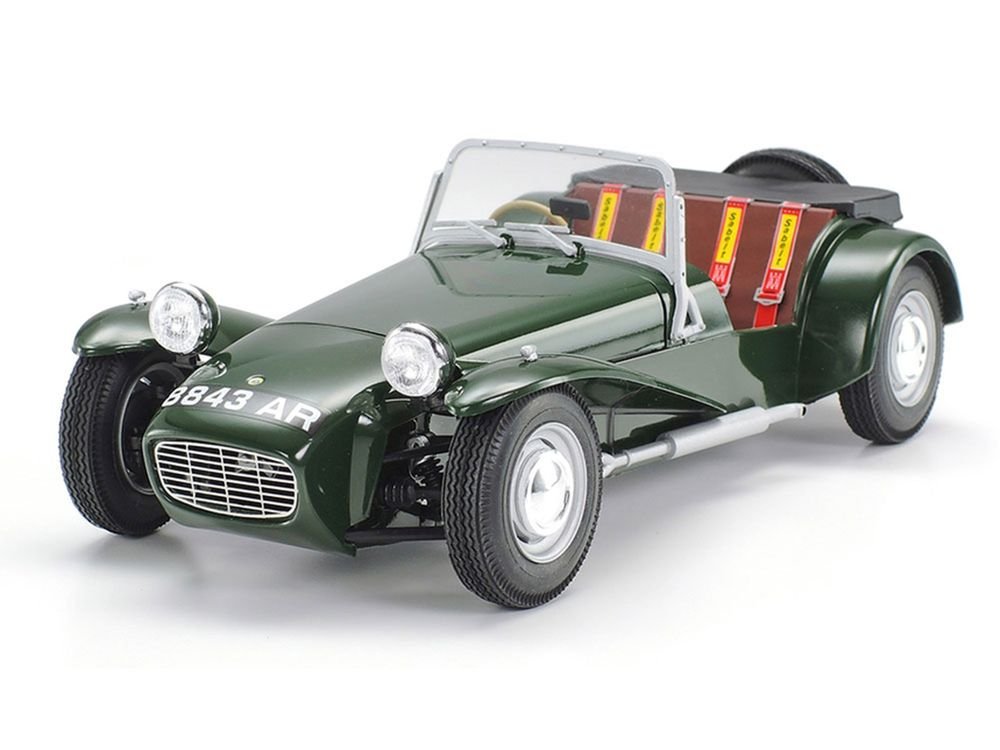 Model Kit Lotus Super 7 Series II 1/24 Scale Model by Tamiya view 2