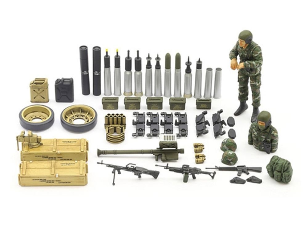 Model Kit US M60A3 105mm Gun Tank "US Army" 1/35 Scale Model by Tamiya view 3