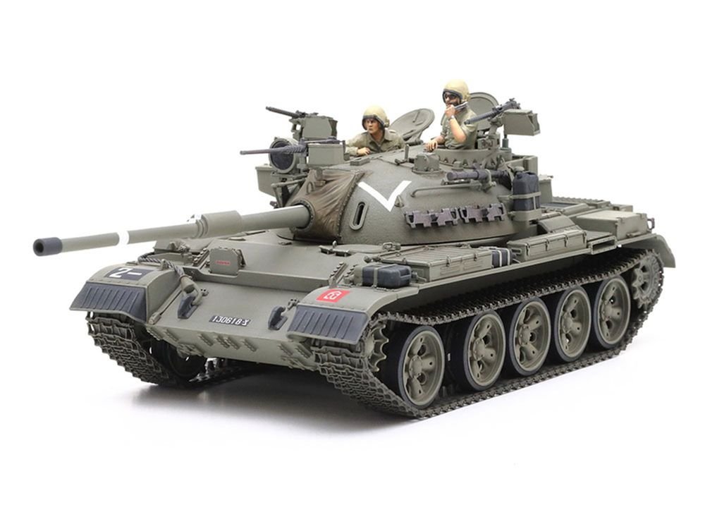 Model Kit Israeli Tiran 5 Tank "Israeli Army" 1/35 Scale Model by Tamiya view 2