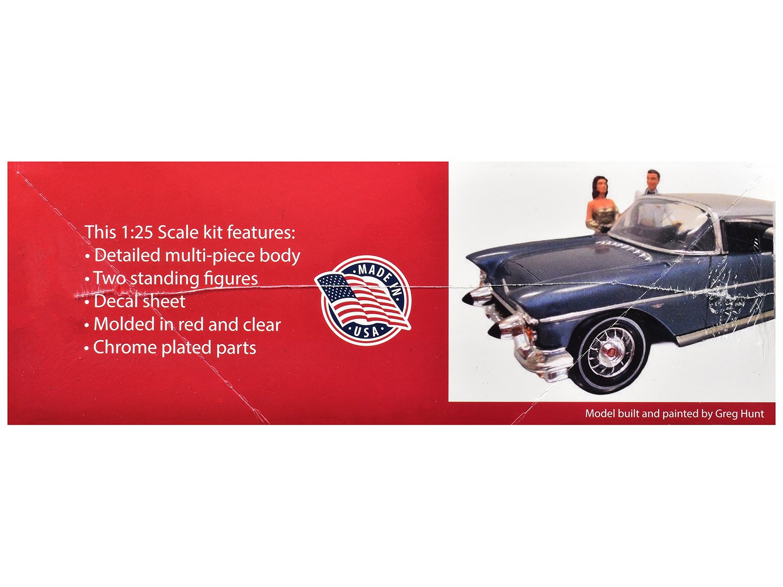 Skill 2 Model Kit 1957 Cadillac Eldorado Brougham 1/25 Scale Model by Atlantis view 3