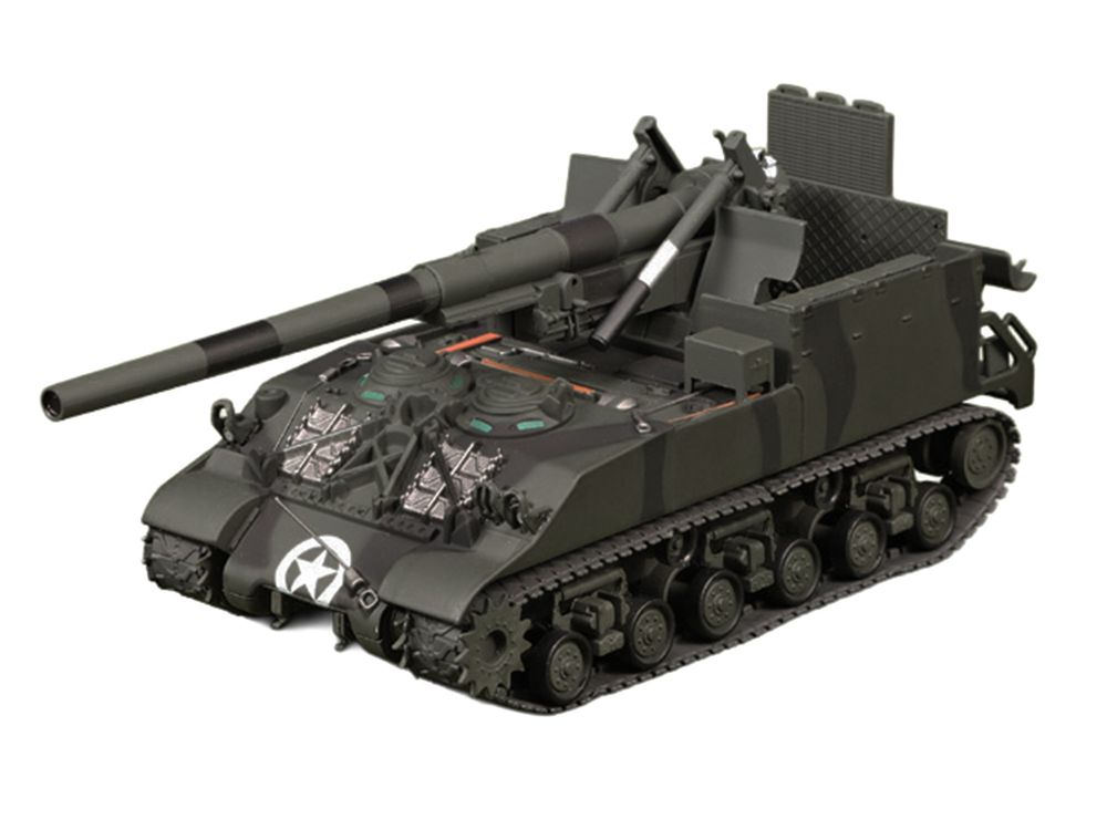 M40 155mm Gun Motor Carriage "991st Field Artillery Battalion Germany" (1945) United States Army 1/43 Diecast Model by Militaria Die Cast view 2