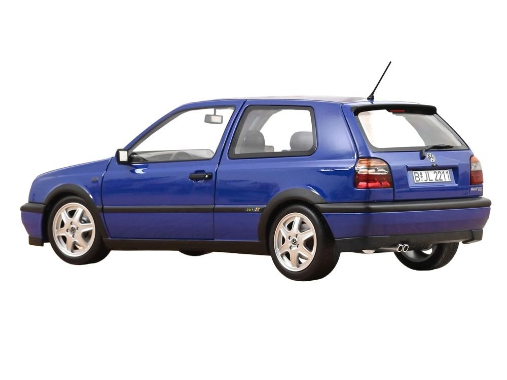 1994 Volkswagen Golf GTI Color Concept Jazz Blue 1/18 Diecast Model Car by Norev view 5