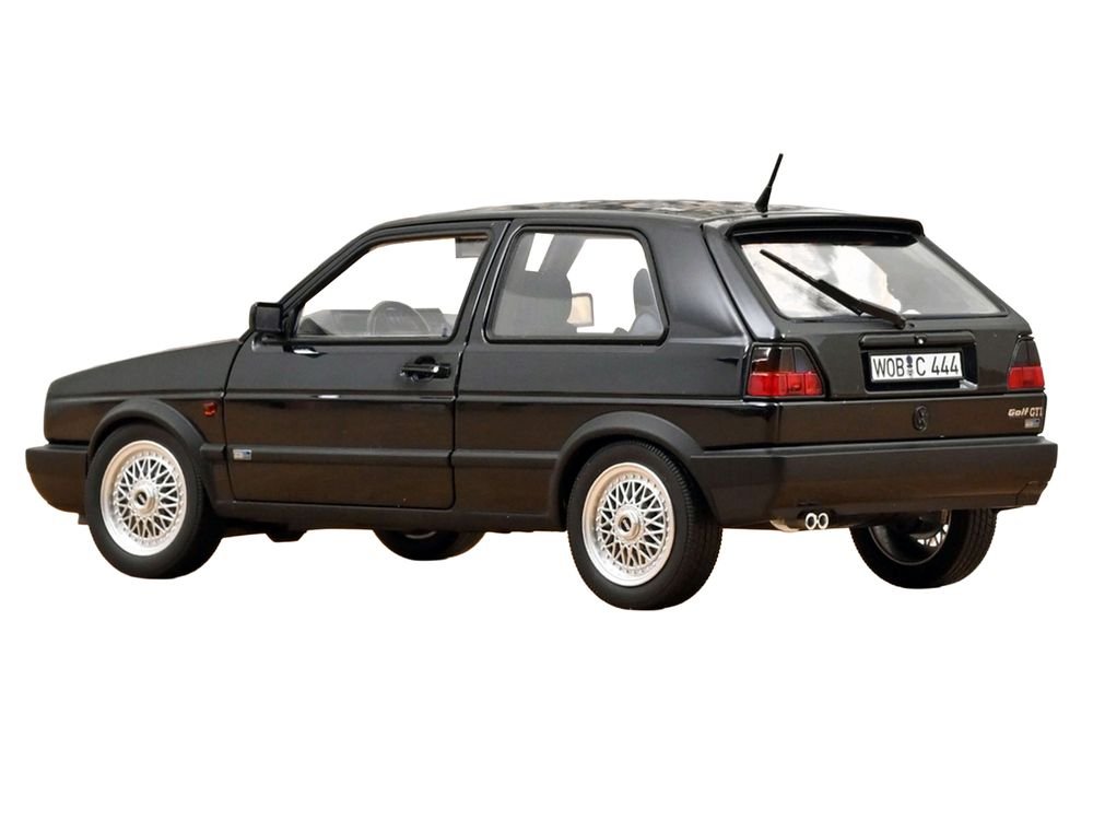 1991 Volkswagen Golf GTI Edition Blue Moonlight Blue Metallic 1/18 Diecast Model Car by Norev view 5