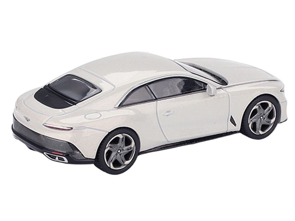 Bentley Batur Bonneville Pearl White Metallic Limited Edition 1/64 Die Cast Model Car by Mini GT view 3