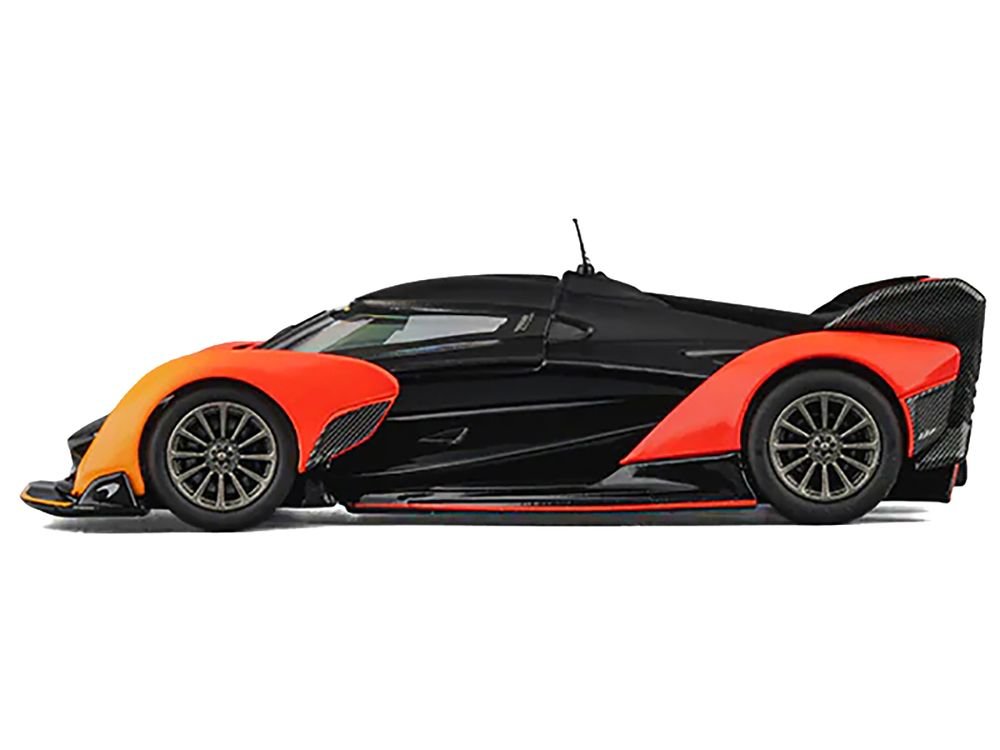 McLaren Solus GT Orange Gradient and Matt Black 1/64 Diecast Model Car by CM Models view 2