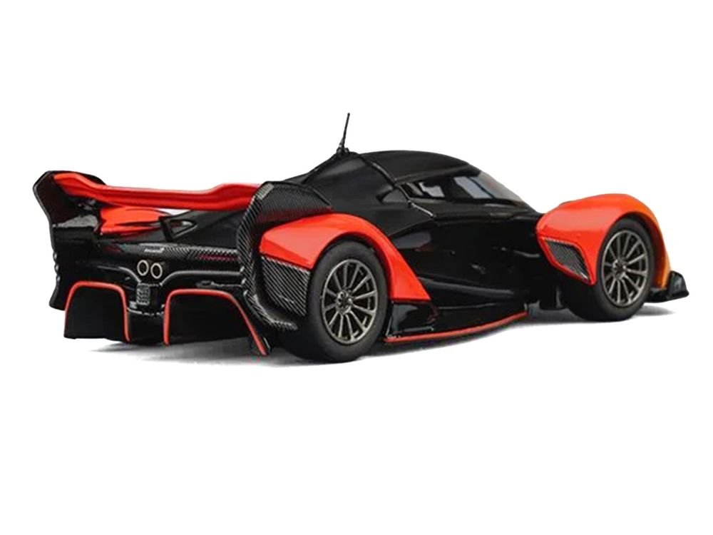 McLaren Solus GT Orange Gradient and Matt Black 1/64 Diecast Model Car by CM Models view 3
