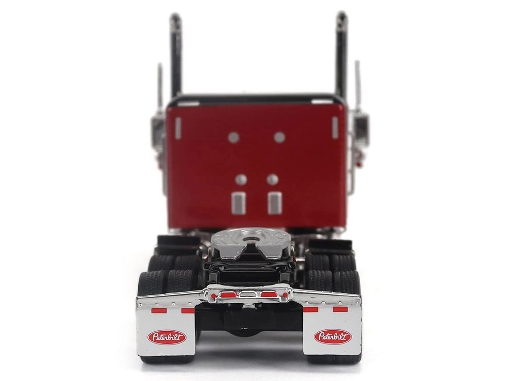 Peterbilt 589 Tandem-Axle Legendary Package Truck Tractor with 58" Sleeper Legendary Red "Transport Series" 1/64 Diecast Model by Diecast Masters view 5
