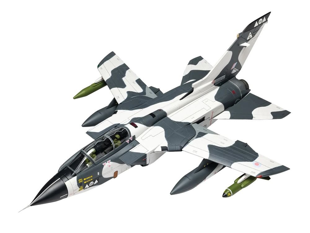 Panavia Tornado GR1A Aircraft "ZA371/C No.II(AC) Sqn. Arctic Training Exercises Norway" (1995) British Royal Air Force "The Aviation Archive" 1/48 Diecast Model Car by Corgi view 2