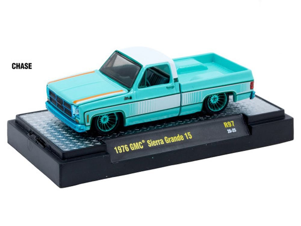 "Auto Meets" Set of 6 Cars IN DISPLAY CASES Release 97 Limited Edition 1/64 Diecast Model Cars by M2 Machines view 2
