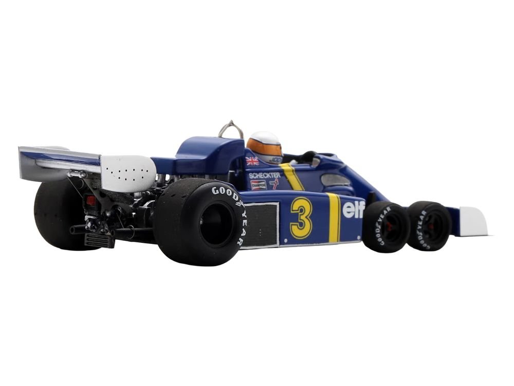 Tyrrell P34 #3 Jody Scheckter Formula One F1 "Belgian GP" (1976) with Driver 1/43 Model Car by Spark view 4