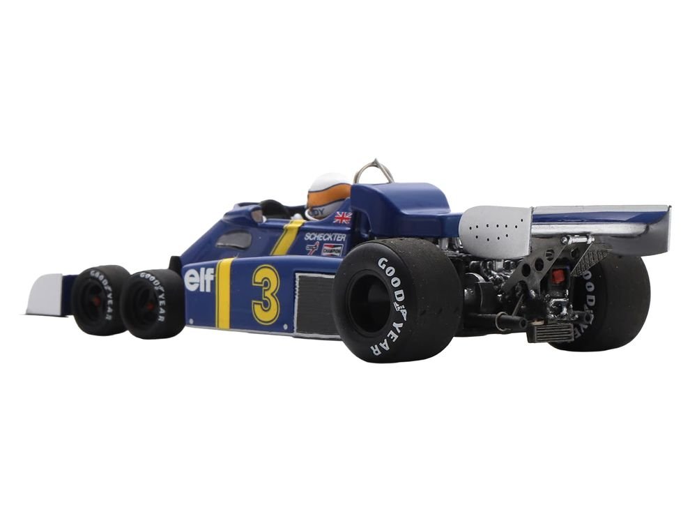 Tyrrell P34 #3 Jody Scheckter Formula One F1 "Belgian GP" (1976) with Driver 1/43 Model Car by Spark view 5