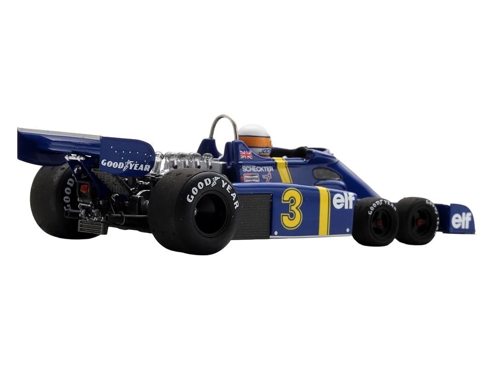 Tyrrell P34 #3 Jody Scheckter Winner Formula One F1 "Swedish GP" (1976) with Driver 1/43 Model Car by Spark view 5