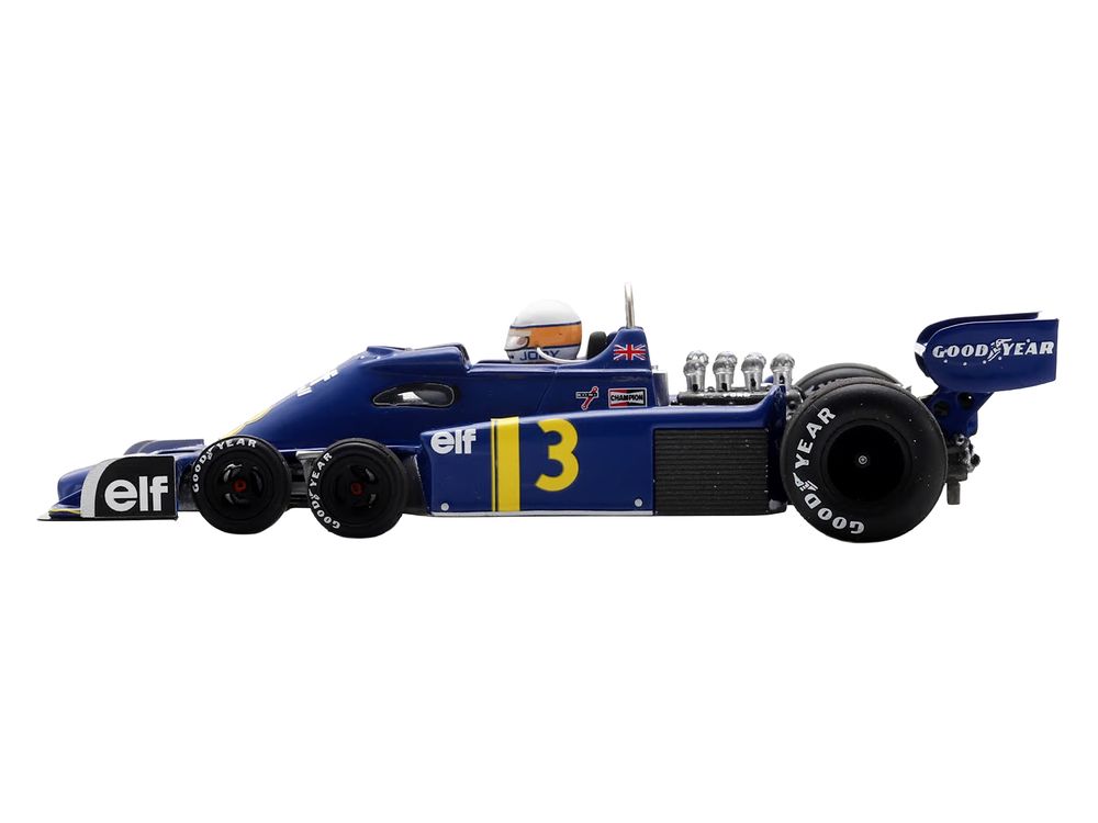 Tyrrell P34 #3 Jody Scheckter Formula One F1 "Dutch GP" (1976) with Driver 1/43 Model Car by Spark view 3